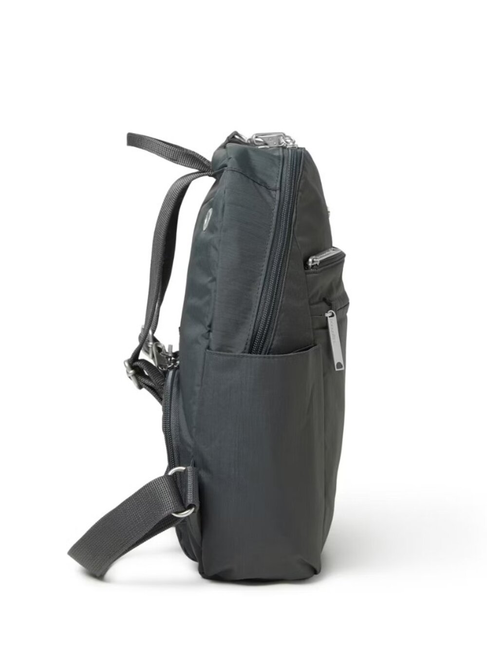 baggallini Charcoal Securtex Anti-Theft Vacation Backpack/NWT - Picture 2 of 16